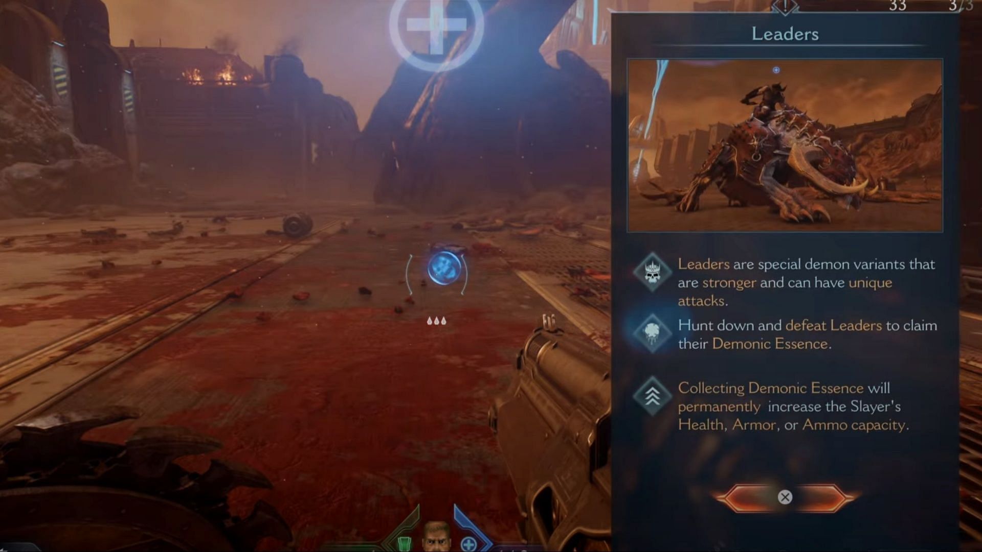 About Demonic Essence Leaders (Image via Sportskeeda Gaming || Bethesda Softworks)